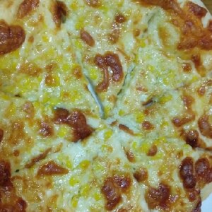 4種のチーズピザ　ピッツア・クアトロフォルマッジ